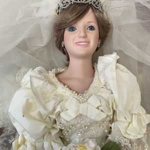 Princess Diana collectible wedding doll